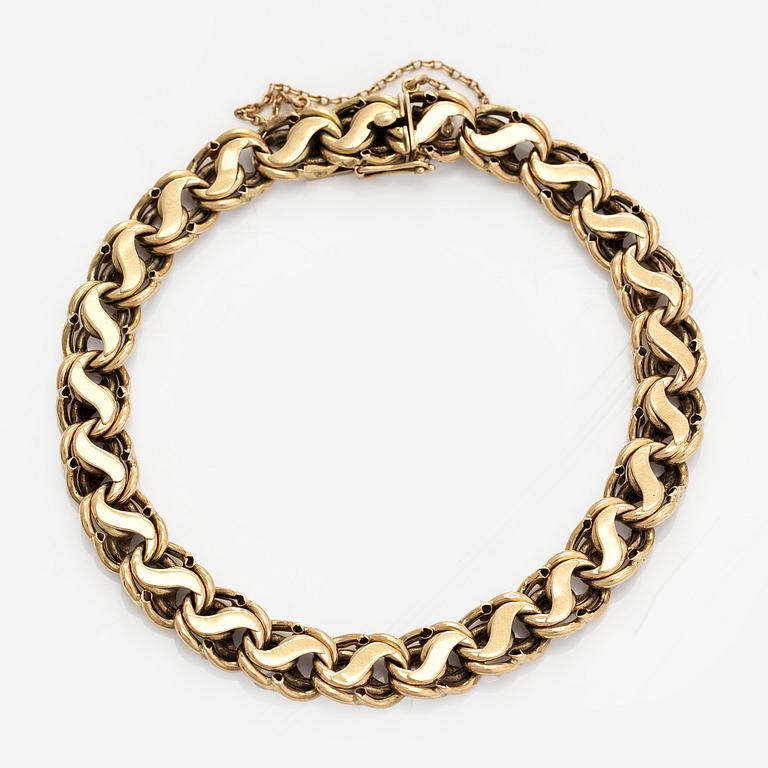Armband, 14K guld.