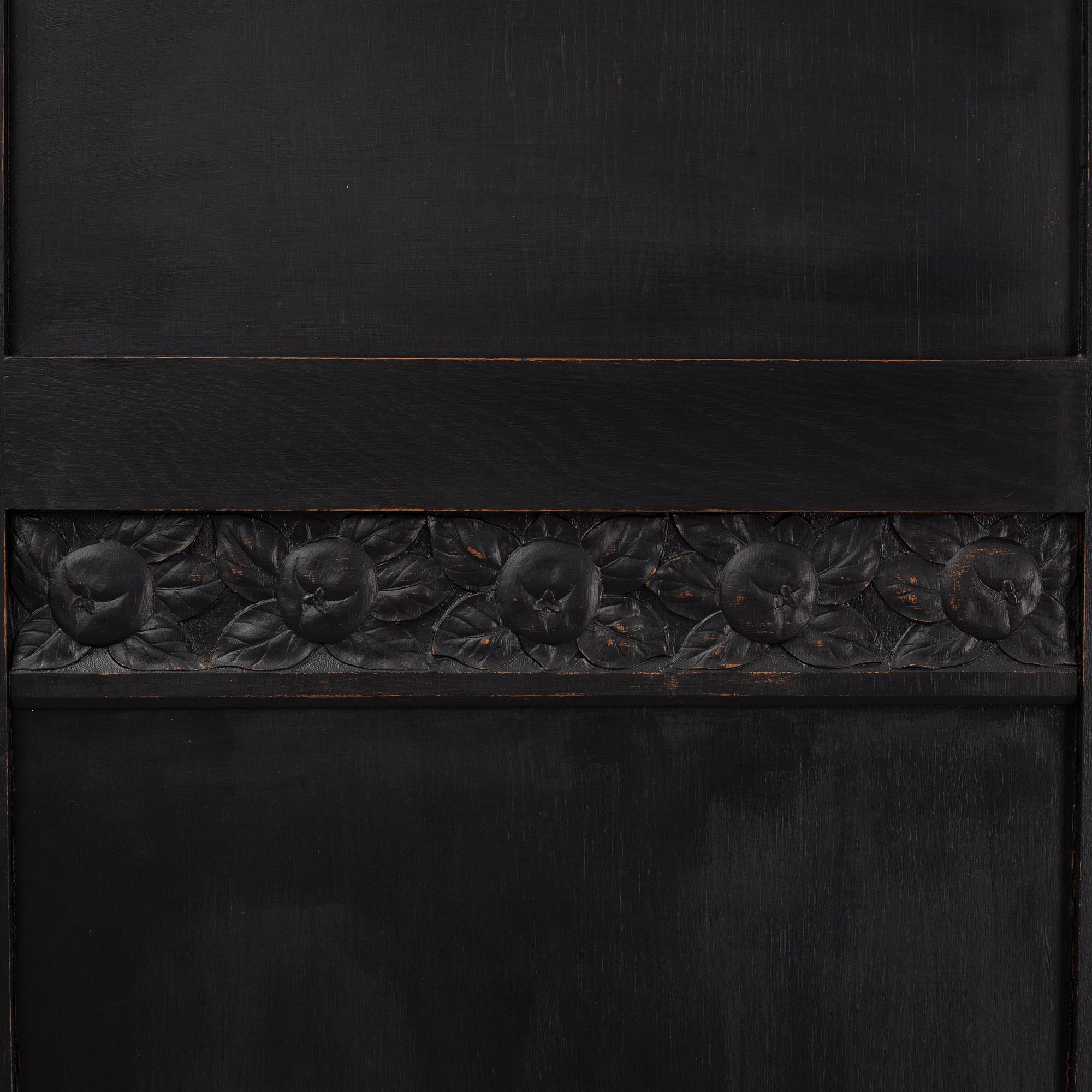 An early 20th Century painted cabinet.