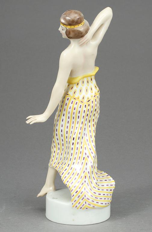 FIGURIN, porslin, Rosenthal, Tyskland. 1900-talets första hälft.