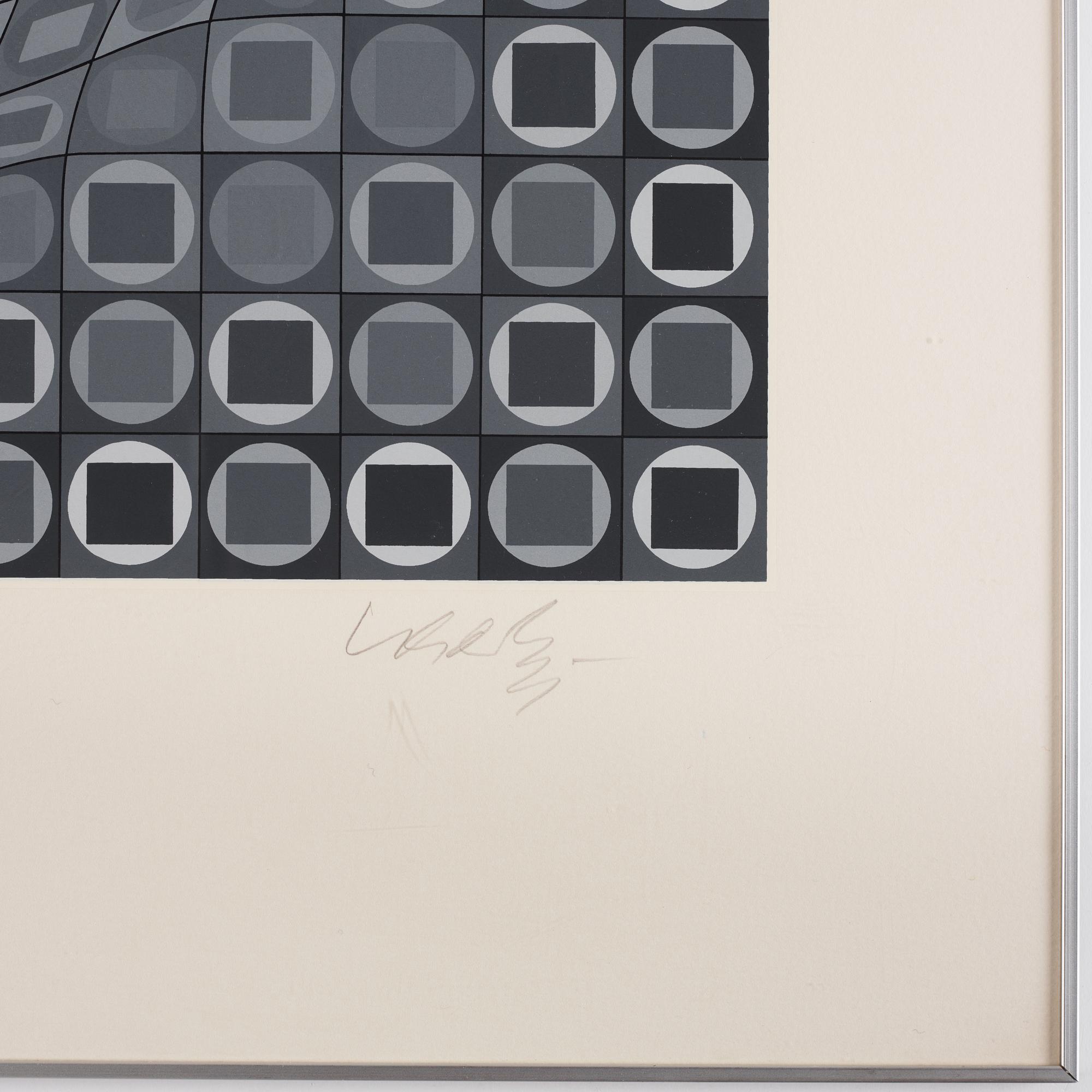 Victor Vasarely, Untitled.