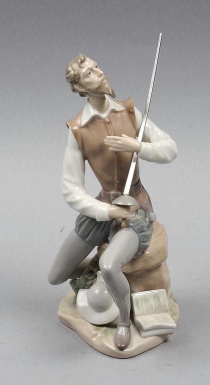 FIGURIN, porslin. Lladró, tillverkningsår 1985.