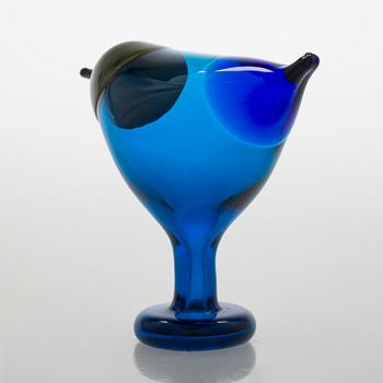 Oiva Toikka, glasfågel, signerad O. Toikka Nuutajärvi SSKK 2002.