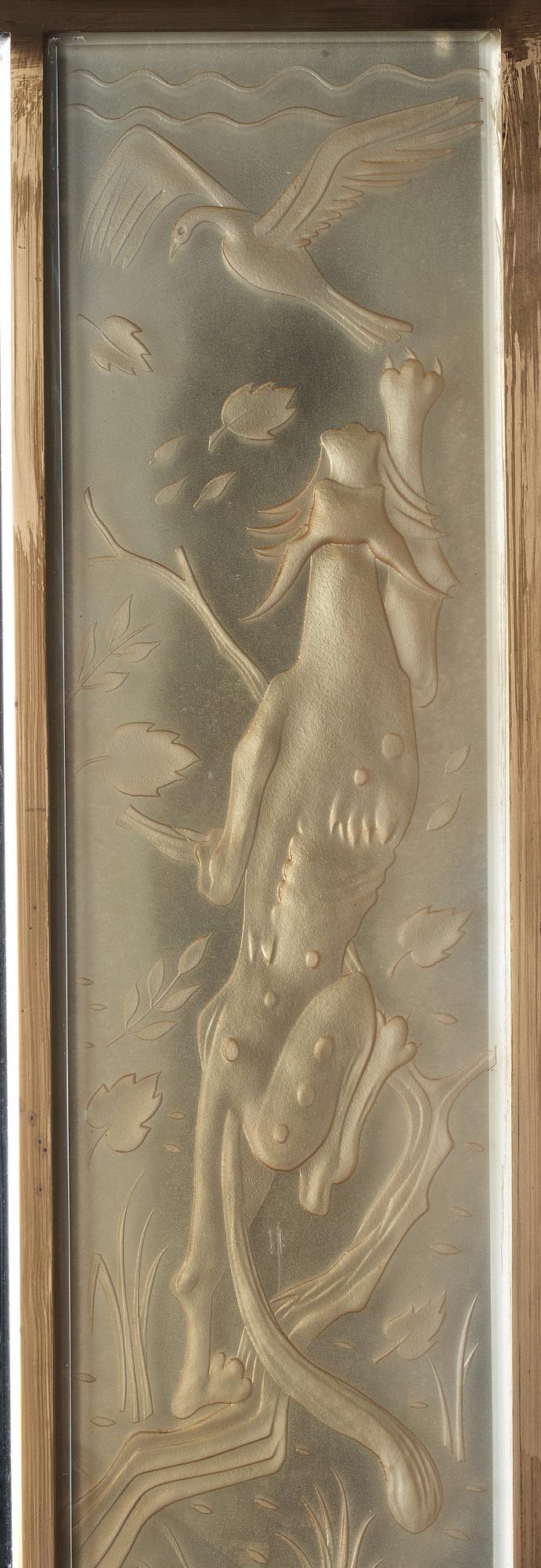 Ulla Fogelklou-Skogh, spegel, 1930-40-tal.