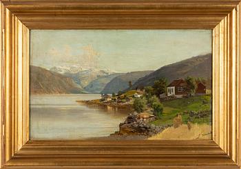 Josefina Holmlund, "Fjordlandskap".