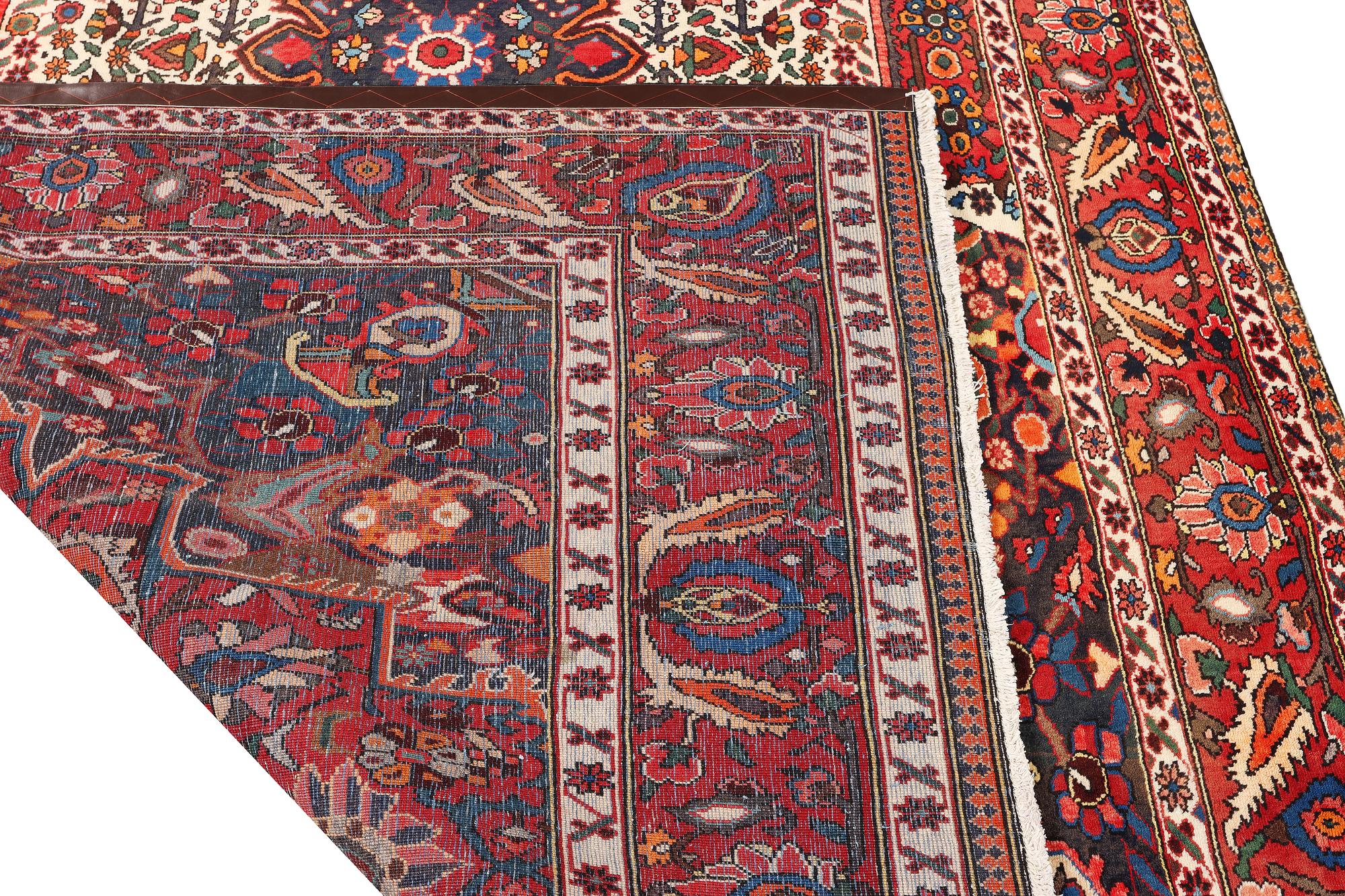 A Bakhtiari carpet, c. 330 x 220 cm.