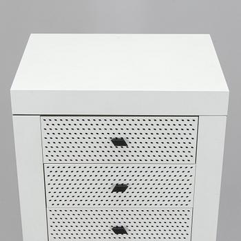 Matteo Thun, byrå, "Settimanale", Bieffeplast, Italien 1985.