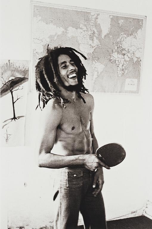 Dennis Morris, "Bob Marley, Jamming", 1970's.