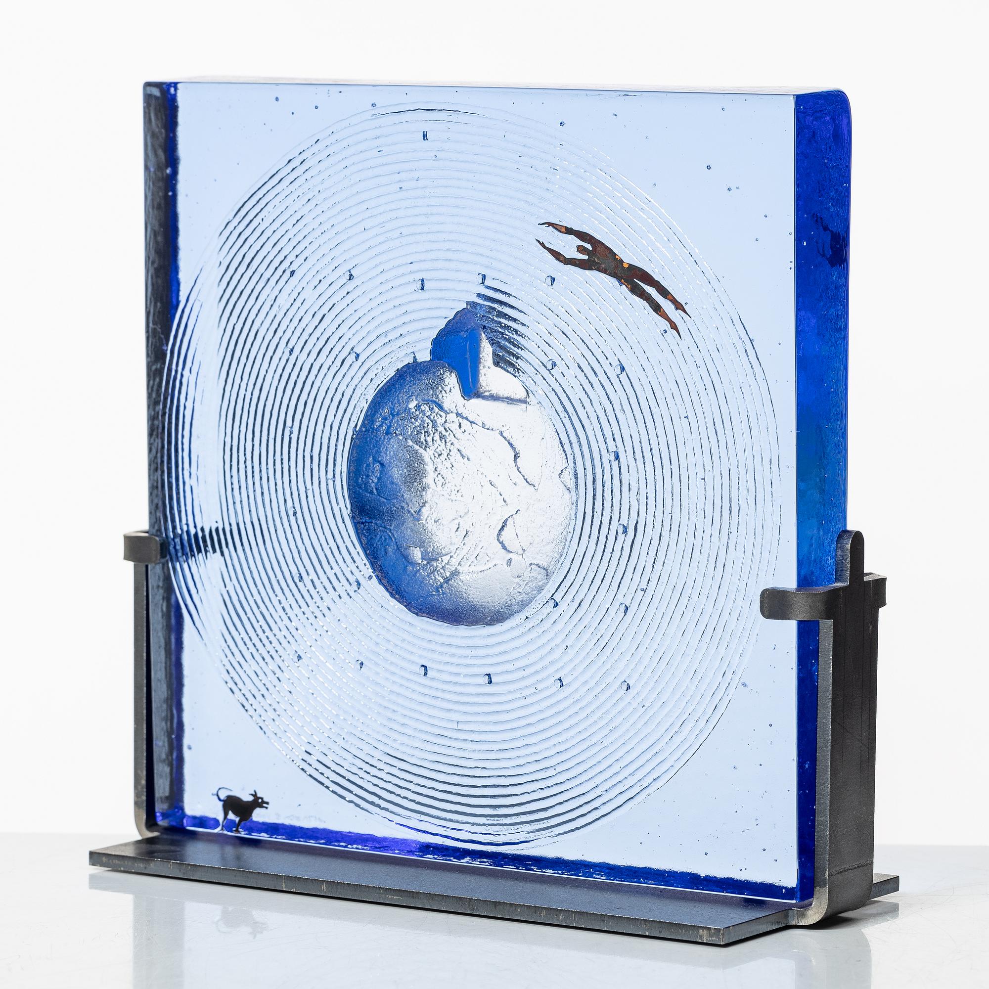 Bertil Vallien, skulptur, Kosta Boda.