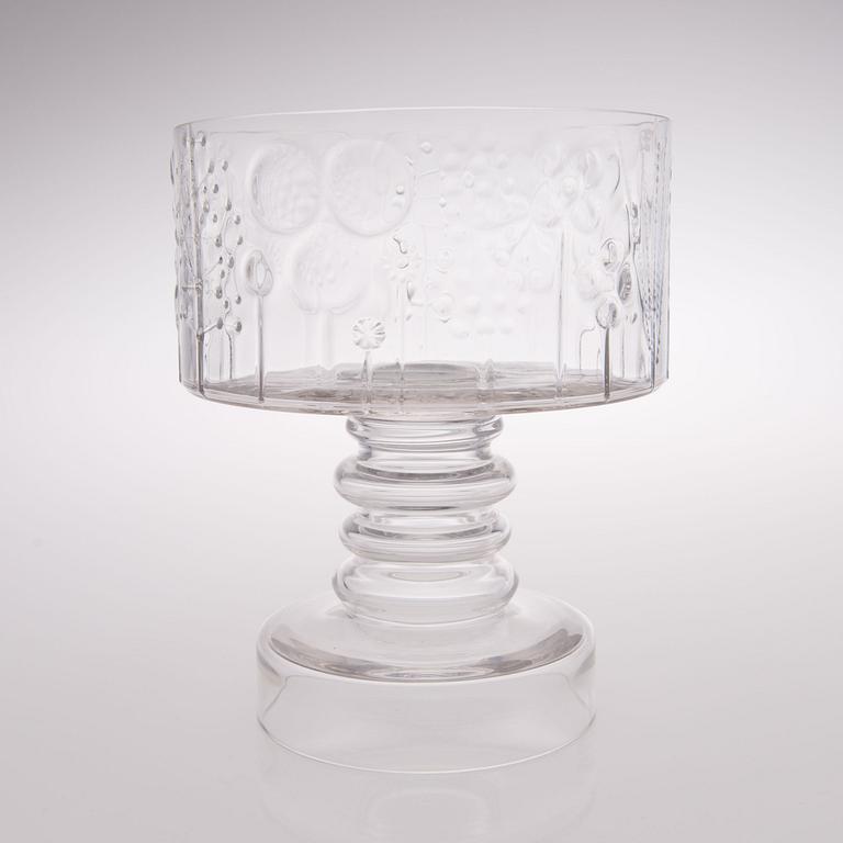 OIVA TOIKKA, FYRA DELAR. "Flora". Iittala. Formgivna 1966.