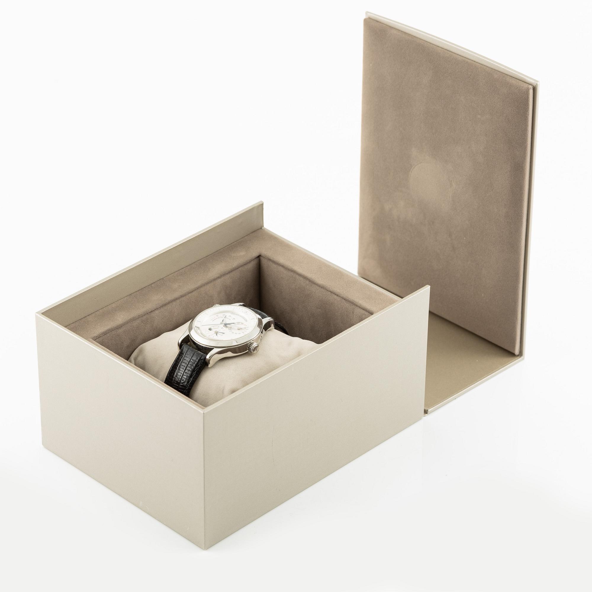 Jaeger-LeCoultre, Master Control Geographic, wristwatch, 38 mm.