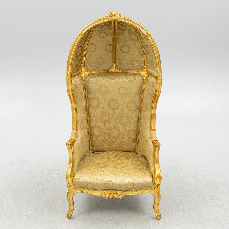 Throne chair, 20th century.