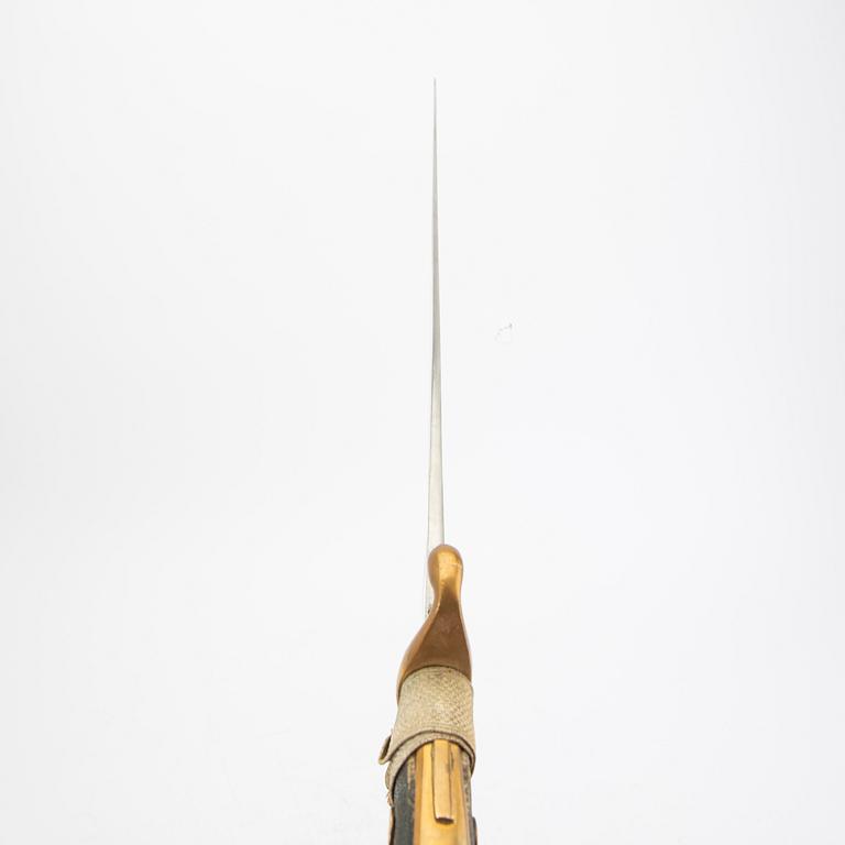 A Swedish police sword, early 20th century.