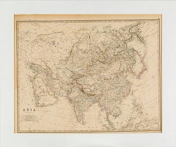 FOUR EARLY 18TH CENTURY  MAPS DEPICTING  CHINA.