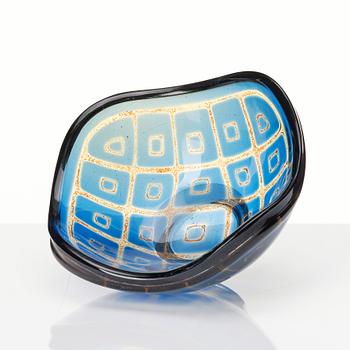Sven Palmqvist, a 'Ravenna' glass bowl, Orrefors, Sweden 1960 or 1962.