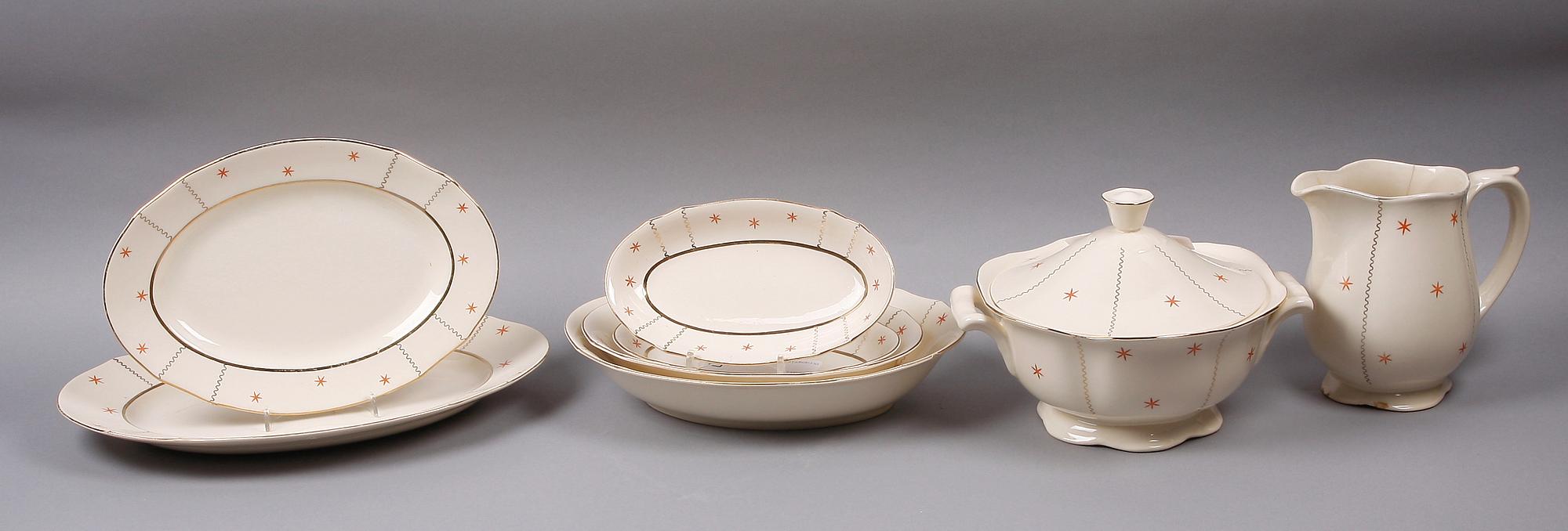 MATSERVIS, 64 delar. Porslin. Arabia.