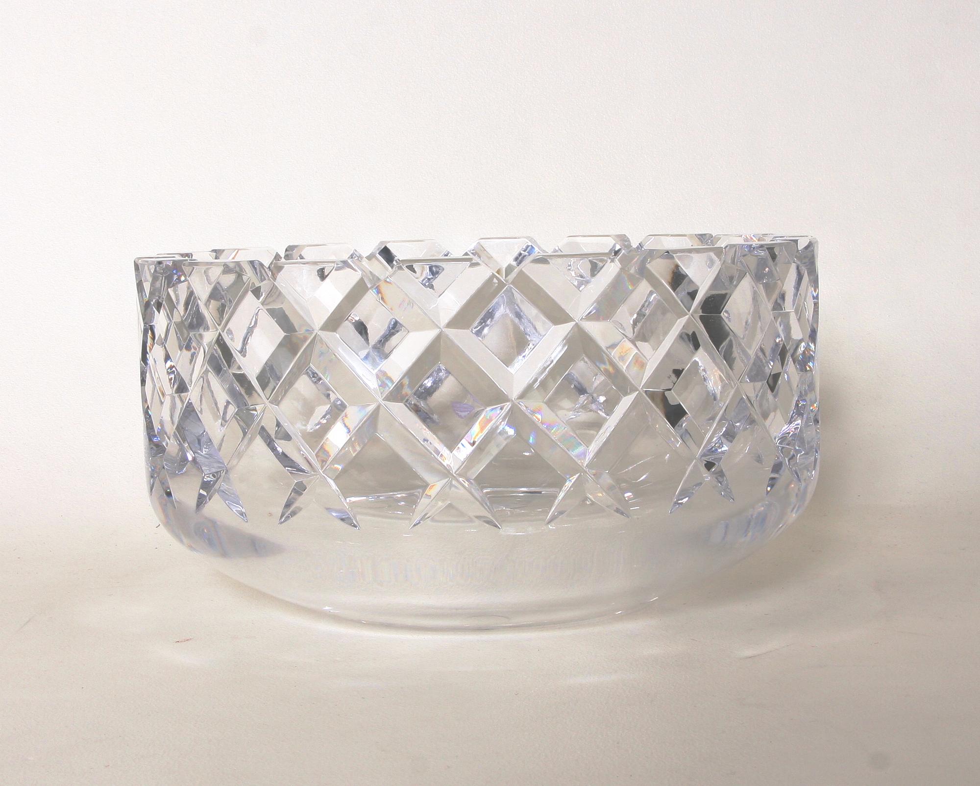 SKÅL, glas, Orrefors.