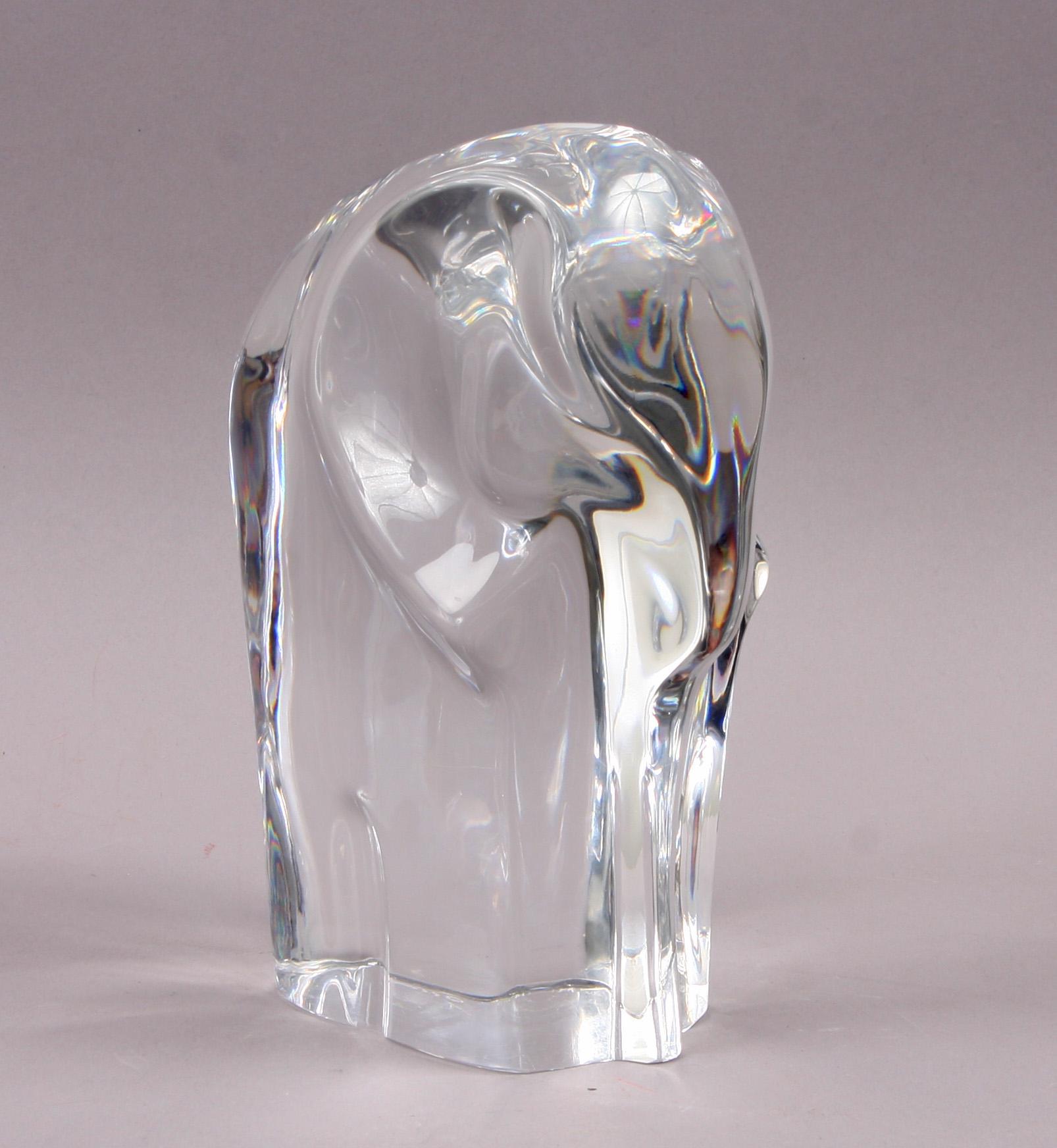 SKULPTUR, glas. Olle Alberius, Orrefors.