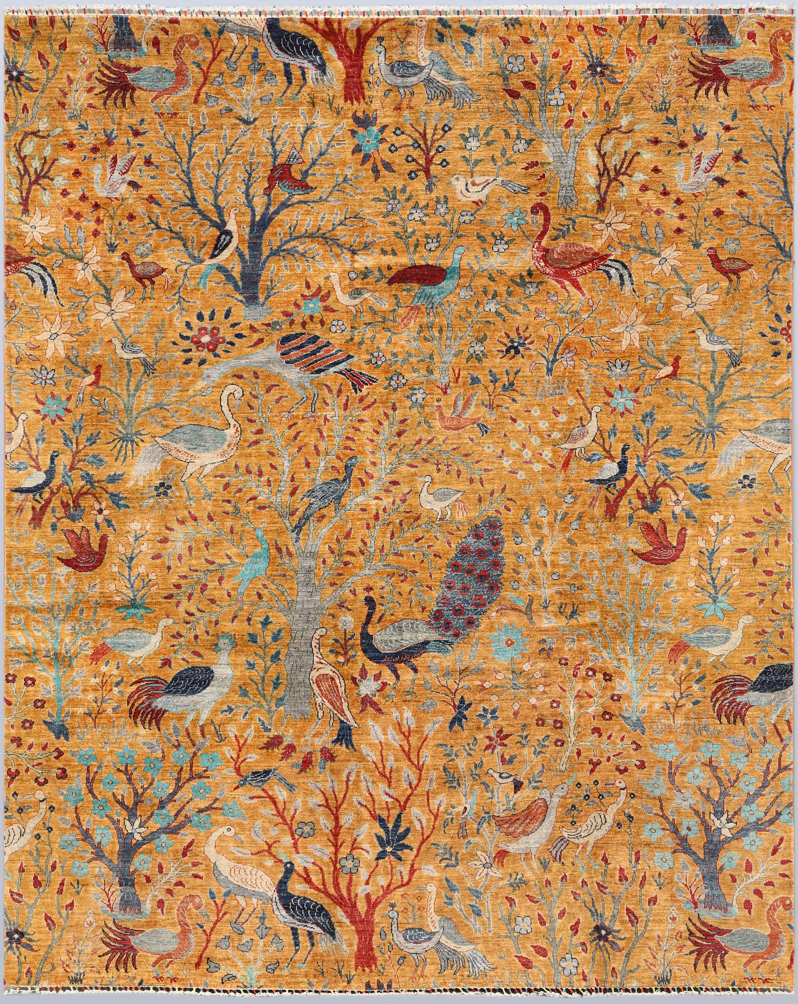 A carpet, Ziegler design, approx. 302 x 248 cm.