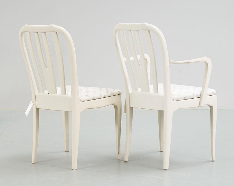 MATSALSGRUPP, 7 delar, "Juni", Carl Malmsten.