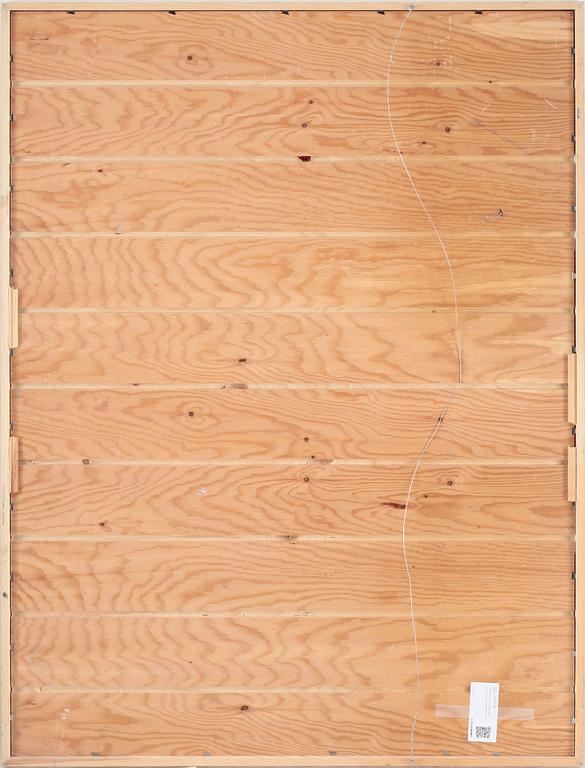 KARIN FROSTENSON, blandteknik, monogramsign.