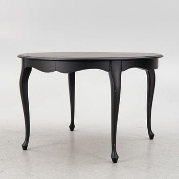 A rococo style dining table, second half oif the 20th century.