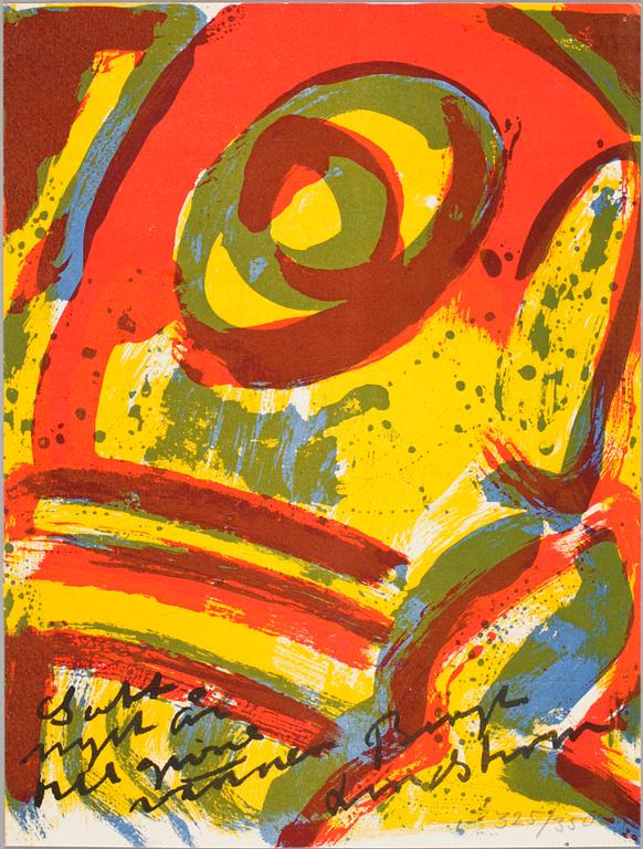 BENGT LINDSTRÖM, färglitografier, 11 st. Sign o numr.