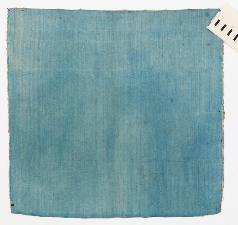 RANK BADGE, silk, a so called Buzi. 29 x 30 cm. China 19th century.