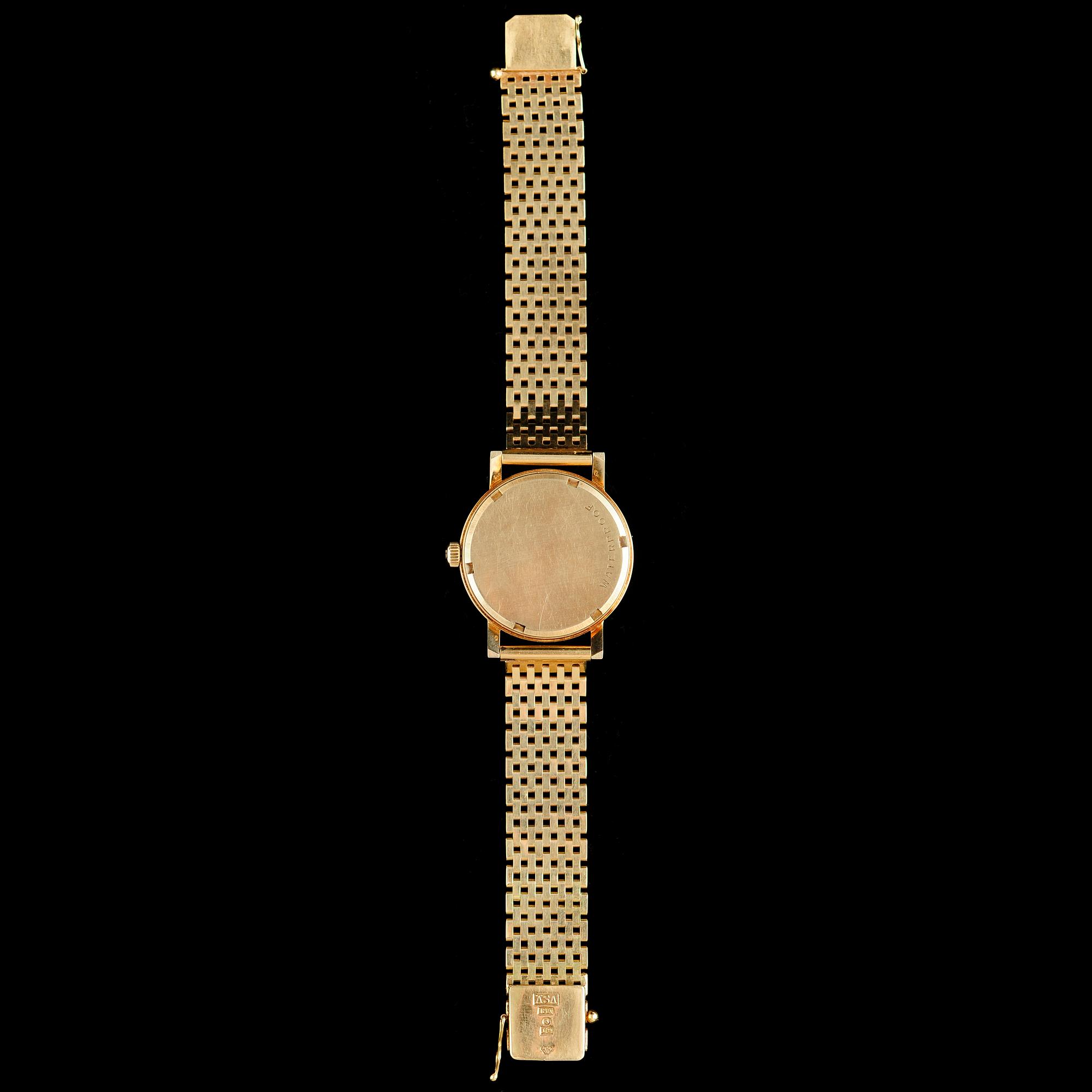 HERRARMBANDSUR, 18 k, Omega, Genève. Vikt m urverk ca 76 g.