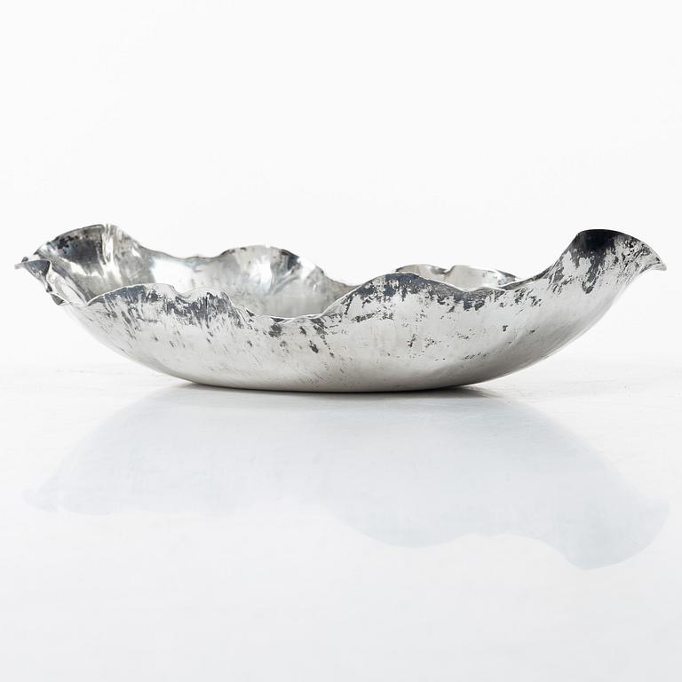 Bowl, silver, Italy, mid-20th century.