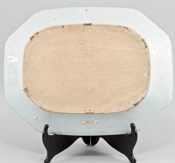STEKFAT, porslin, Kina, 1700-tal.