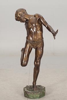 SKULPTUR, brons. 1900-talets första hälft.