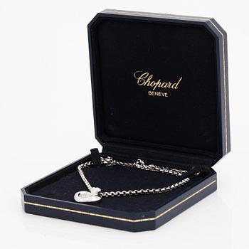 A Chopard "Happy diamonds" brilliant cut diamond pendant.