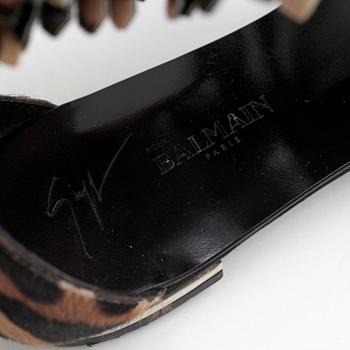 SANDALETTER, Balmain, design Giuseppe Zanotti, 2000-tal.