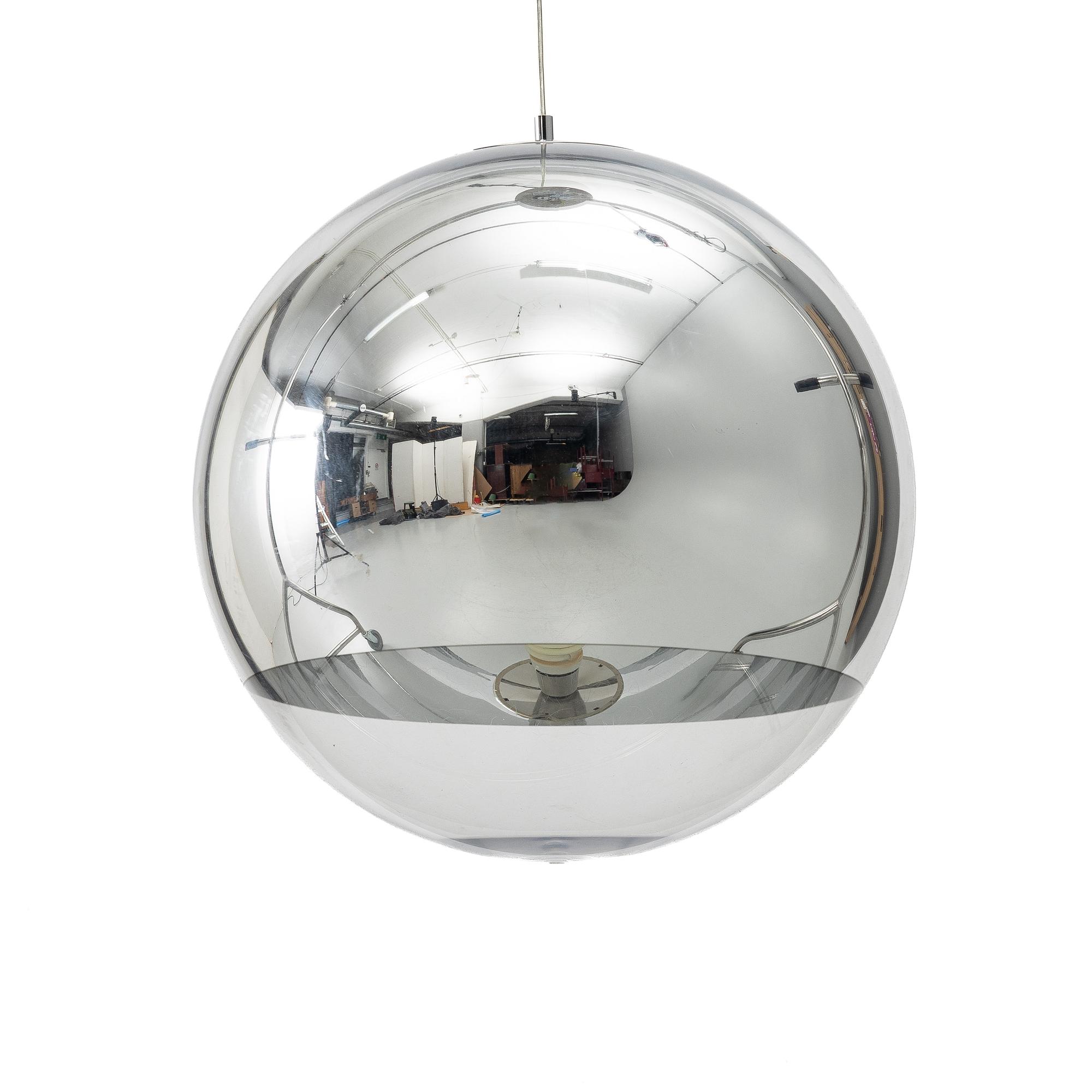 Tom Dixon, A 'Mirror ball' ceiling lamp, 2000's.