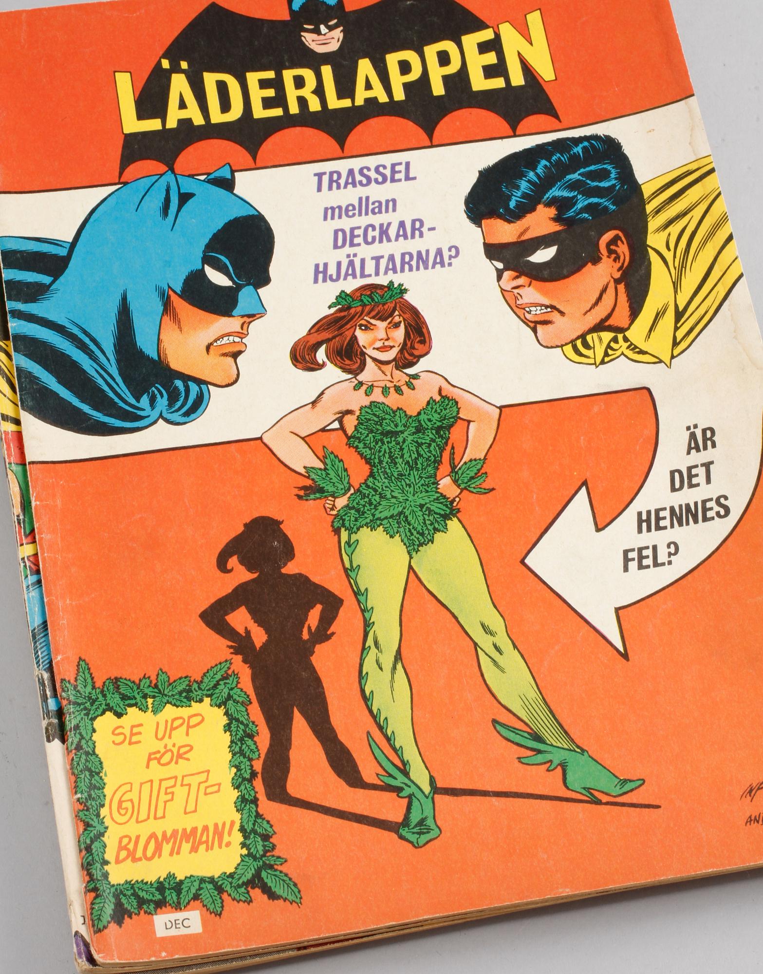 SERIETIDNINGAR, Läderlappen, 1965-1970.