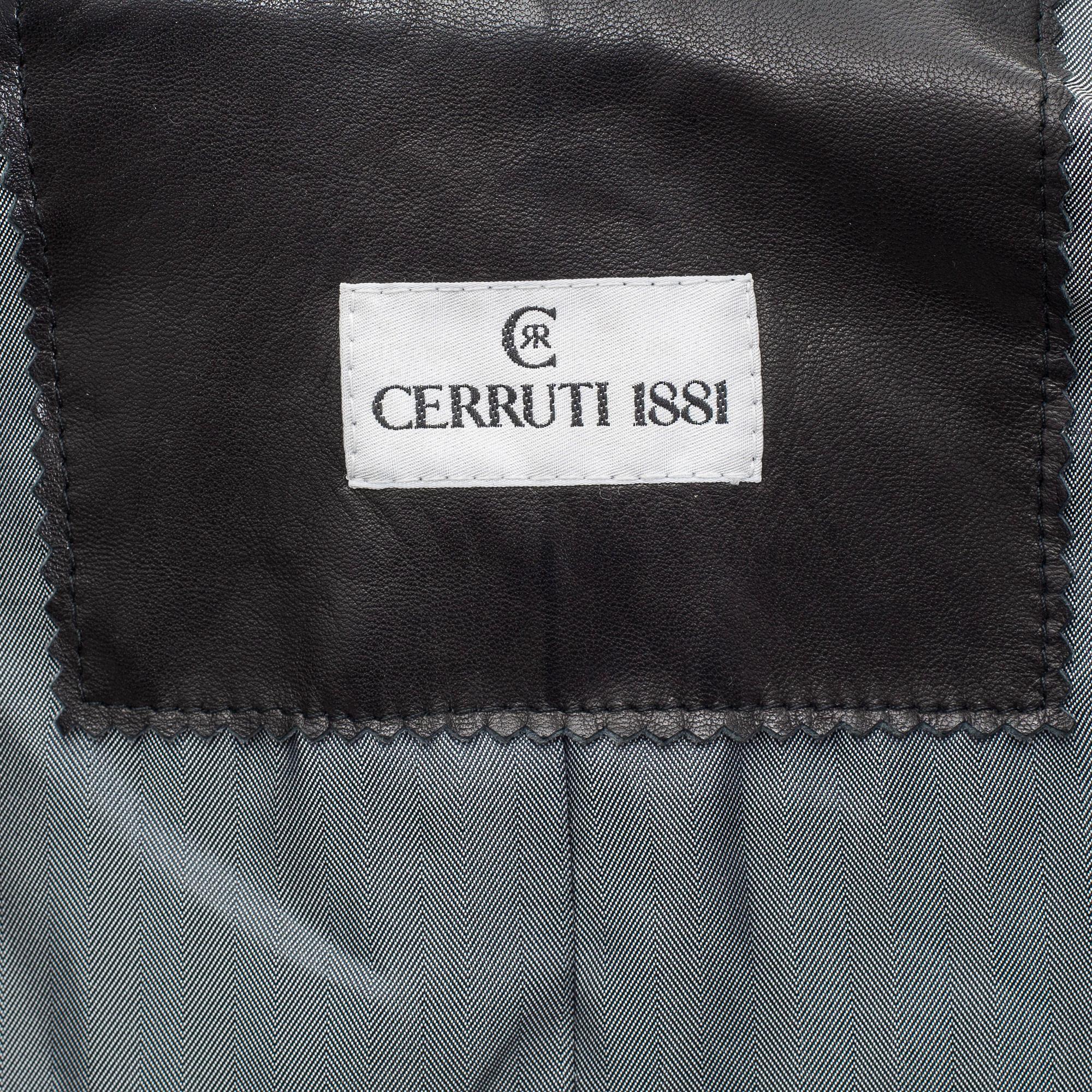 A leather jacket from Cerruti 1881.