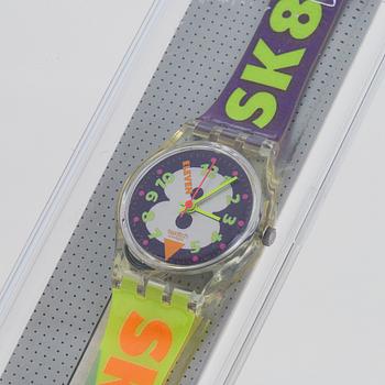 Swatch, Snow Collage, wristwatch, 25 mm.