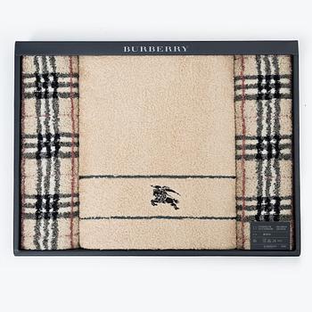 Burberry, towels, set of 3 pcs.