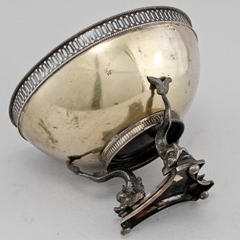 SKÅL, nysilver, empirestil, 1900-tal.