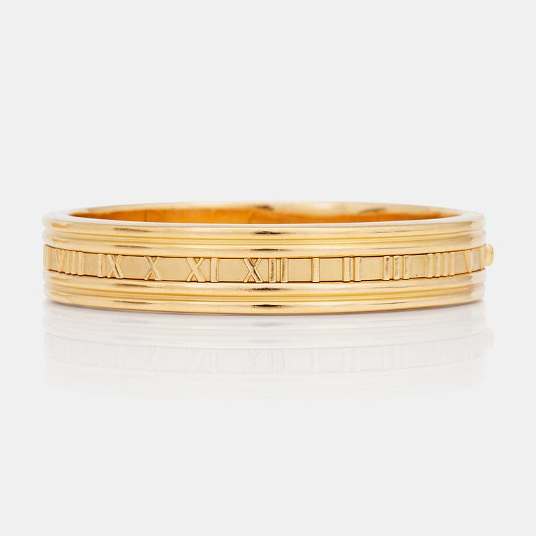 A Tiffany & co gold bracelet.