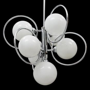 A 1960's ceiling light.