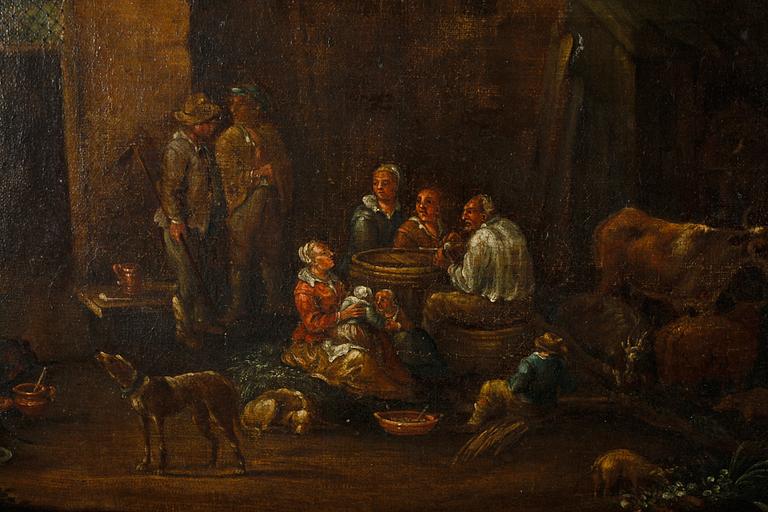 OKÄND KONSTNÄR, olja på duk, 1700-tal.