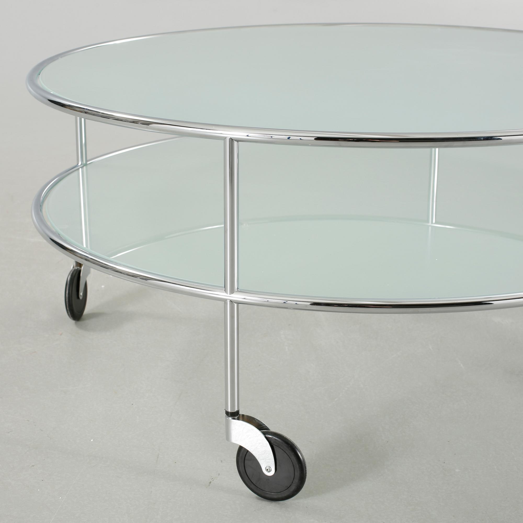 A coffee table named "Chicago", designed by Gunilla Allard for Lammhults, 21th century.