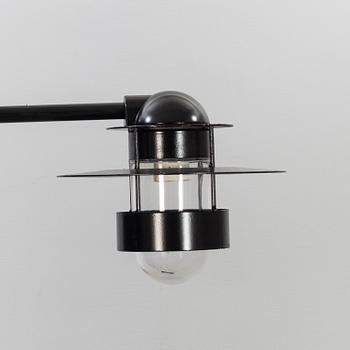 JENS MØLLER-JENSEN, three wall lamps for out doors, "Albertslund", Louis Poulsen.