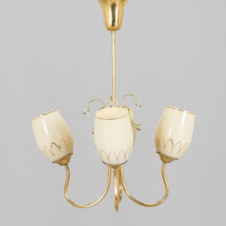 A 1950s 'ER 79/4' ceiling lamp for Itsu.