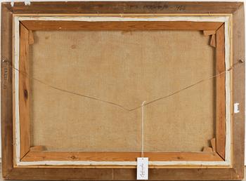 Ole Ring, oil on canvas, signed and dated 1943.