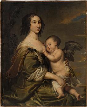 ANTONIS VAN DYCK, Efter, 16/1700-tal. Olja på duk, ej signerad.