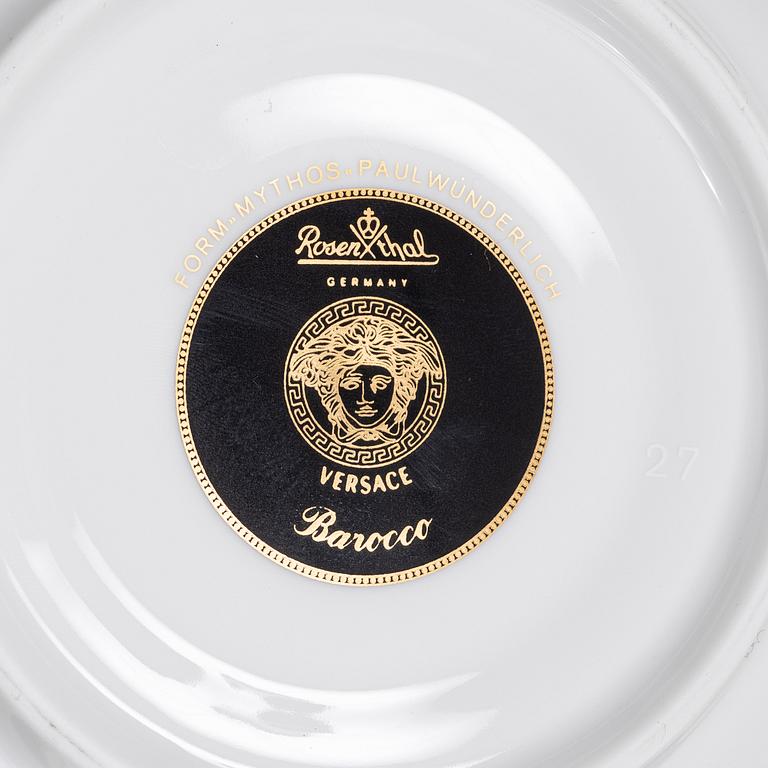 Versace, a 24 piece 'Barocco' tea and coffee service, Rosenthal, Germany.