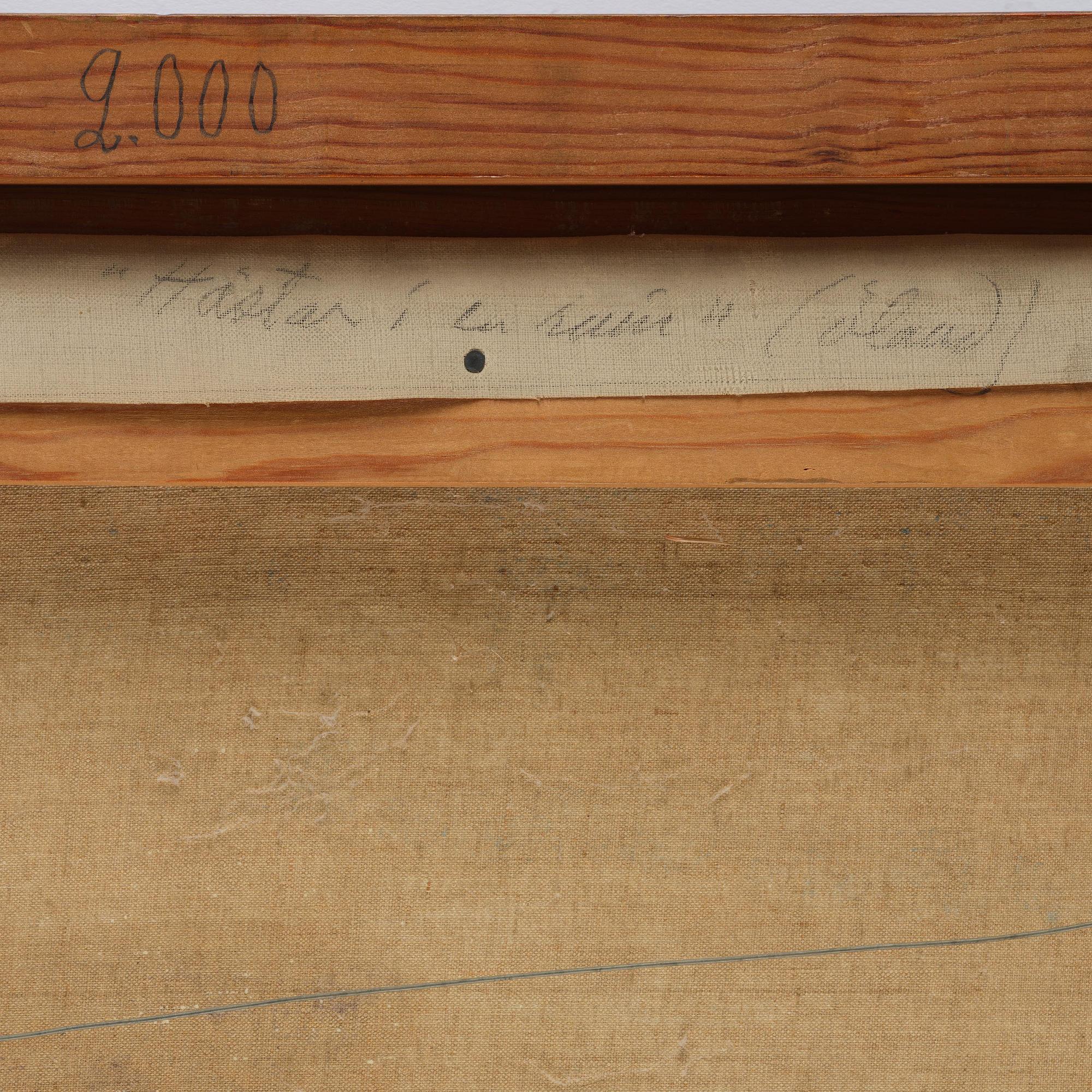 Nils Kreuger, "Hästar i en ruin"  (Horses in a Ruin).