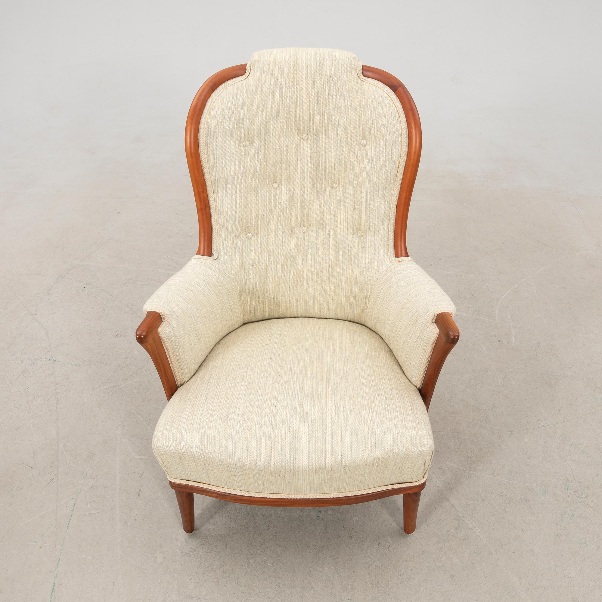 Carl Malmsten, armchair, "Our Lady", AB O.H. Sjögren, Tranås.